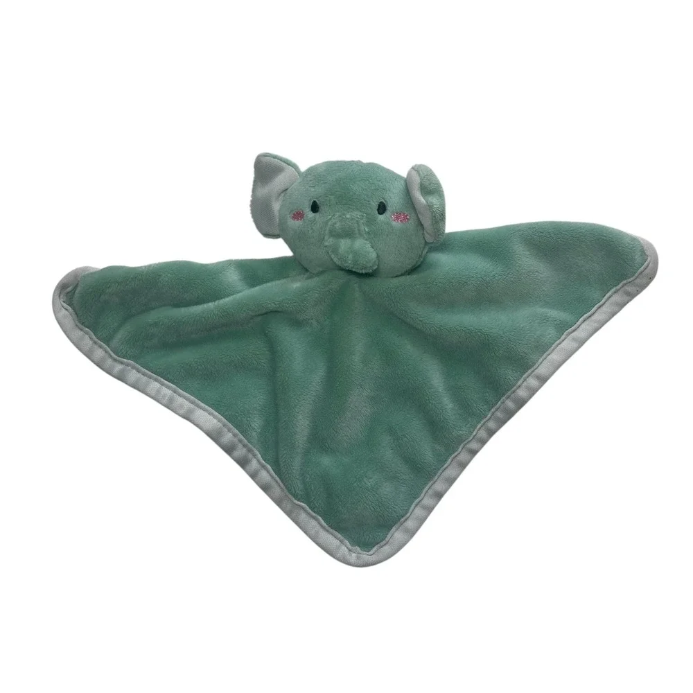 Walmart Green Elephant Lovey 10